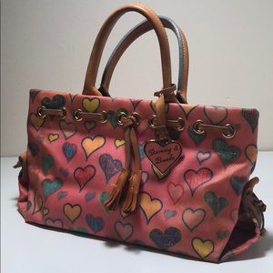 Dooney & Burke Pink Hearts Purse